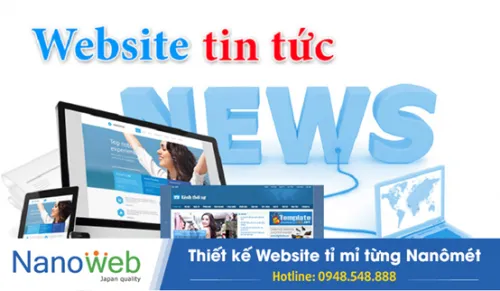 Thiết kế website tin tức chuẩn SEO giá rẻ tại Hà Nội